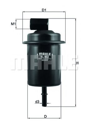 Топливный фильтр KNECHT/MAHLE KL 453