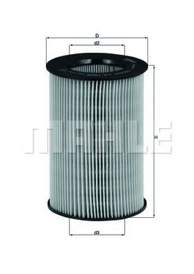 Воздушный фильтр KNECHT/MAHLE LX 1805
