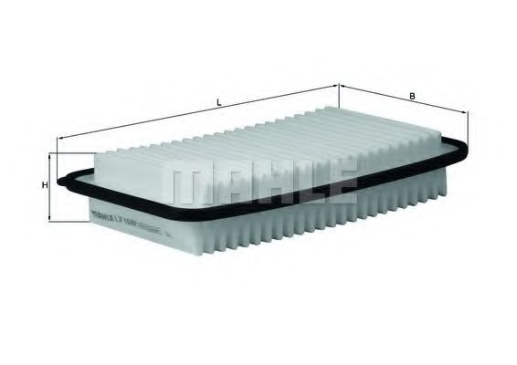 Воздушный фильтр KNECHT/MAHLE LX 1692
