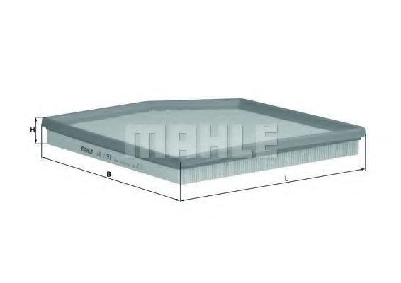 Воздушный фильтр KNECHT/MAHLE LX 1791