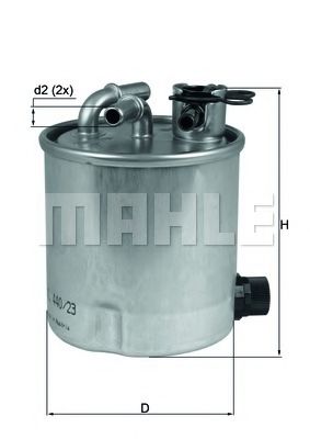 Топливный фильтр KNECHT/MAHLE KL 440/23