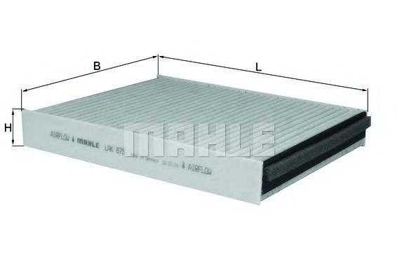 Фильтр салона KNECHT/MAHLE LAK 875