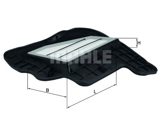 Воздушный фильтр KNECHT/MAHLE LX 1685/5