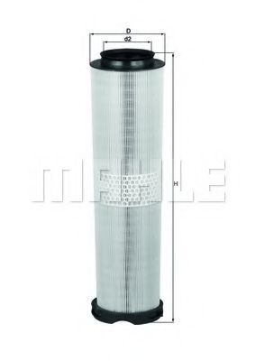 Воздушный фильтр KNECHT/MAHLE LX 816/5