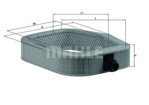 Воздушный фильтр KNECHT/MAHLE LX 990
