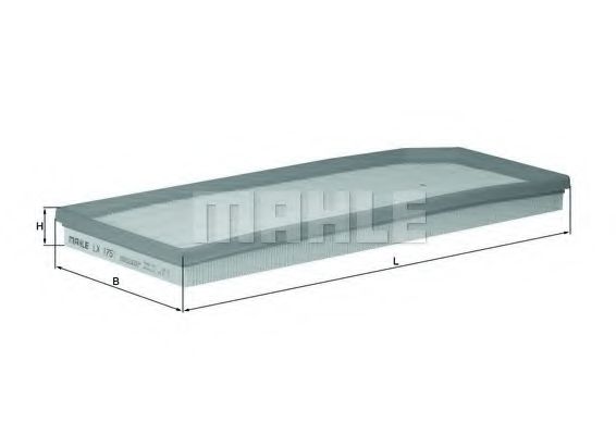 Воздушный фильтр KNECHT/MAHLE LX 1751