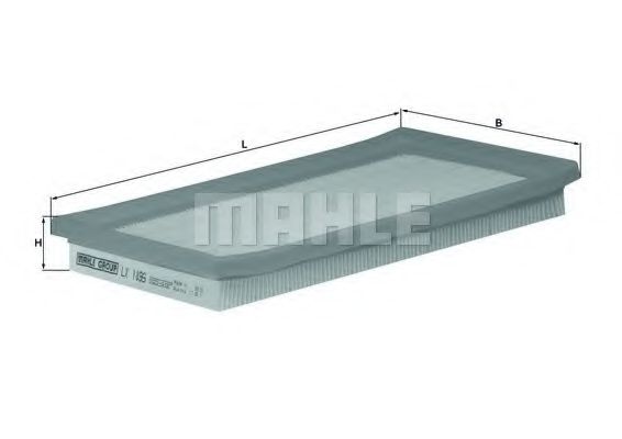 Воздушный фильтр KNECHT/MAHLE LX 1896