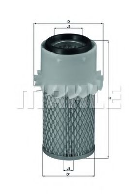 Воздушный фильтр KNECHT/MAHLE LX 13