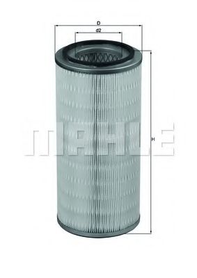 Воздушный фильтр KNECHT/MAHLE LX 608