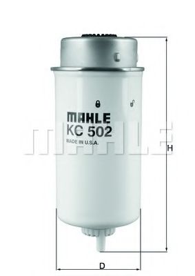 Топливный фильтр KNECHT/MAHLE KC 502