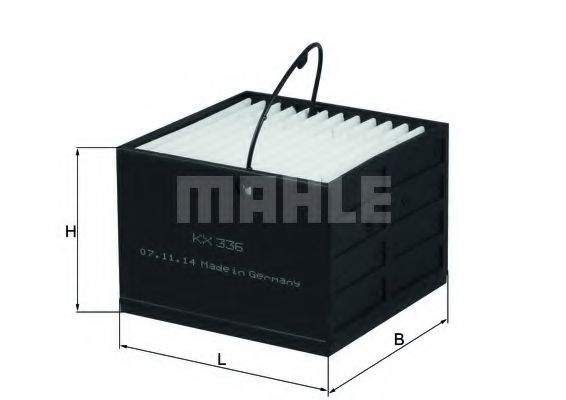 Топливный фильтр KNECHT/MAHLE KX 336