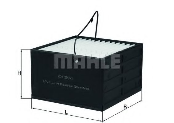Топливный фильтр KNECHT/MAHLE KX 394