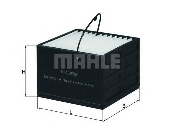 Топливный фильтр KNECHT/MAHLE KX 395