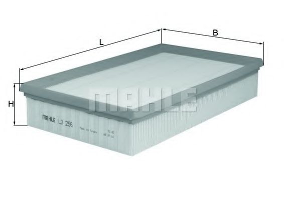 Воздушный фильтр KNECHT/MAHLE LX 296