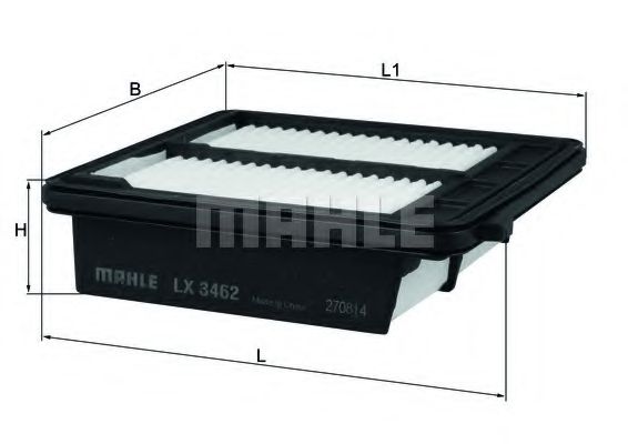 Воздушный фильтр KNECHT/MAHLE LX 3462