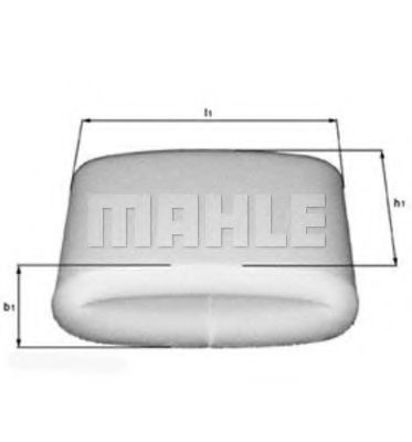 Воздушный фильтр KNECHT/MAHLE LX 110
