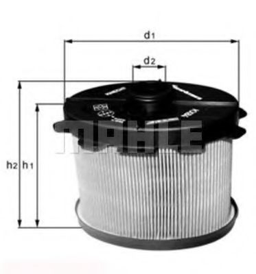 Топливный фильтр KNECHT/MAHLE KX 84D