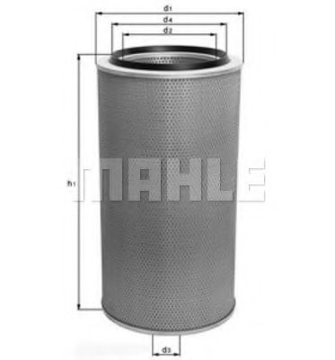Воздушный фильтр KNECHT/MAHLE LX 273