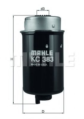 Топливный фильтр KNECHT/MAHLE KC 383