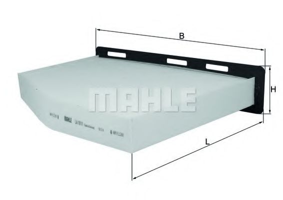 Фильтр салона KNECHT/MAHLE LA 181/1