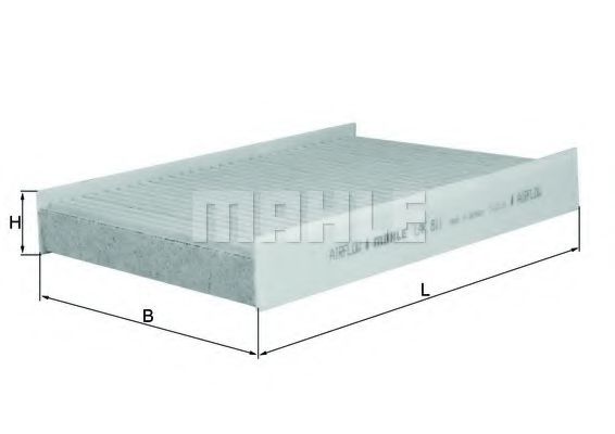 Фильтр салона KNECHT/MAHLE LAK 811