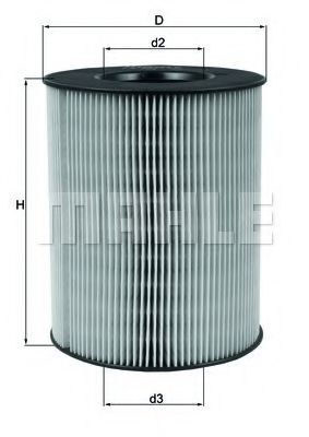 Воздушный фильтр KNECHT/MAHLE LX 794