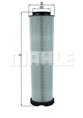 Воздушный фильтр KNECHT/MAHLE LX 816/6
