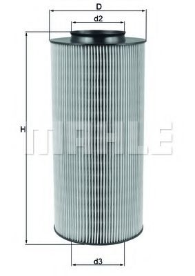 Воздушный фильтр KNECHT/MAHLE LX 918