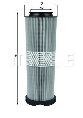 Воздушный фильтр KNECHT/MAHLE LX 1020/1
