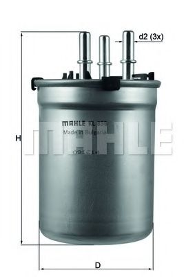 Топливный фильтр KNECHT/MAHLE KL 838