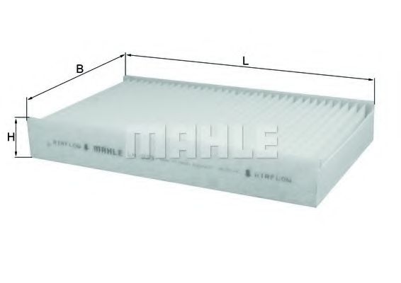 Фильтр салона KNECHT/MAHLE LA 933