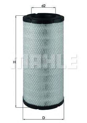 Воздушный фильтр KNECHT/MAHLE LX 3596