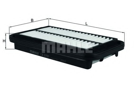 Воздушный фильтр KNECHT/MAHLE LX 3751