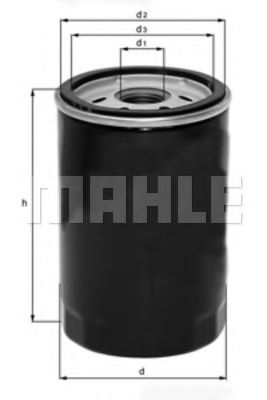 Масляный фильтр KNECHT/MAHLE OC 131