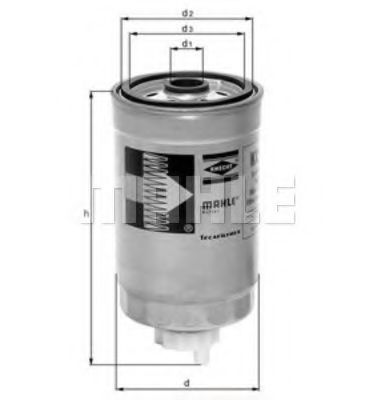 Топливный фильтр KNECHT/MAHLE KC 32