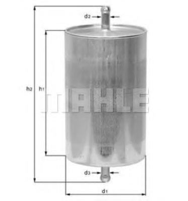 Топливный фильтр KNECHT/MAHLE KL 24/1