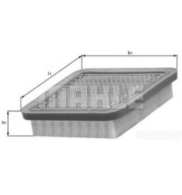 Воздушный фильтр KNECHT/MAHLE LX 1010