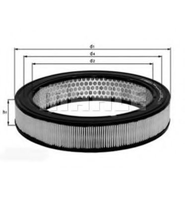 Воздушный фильтр KNECHT/MAHLE LX 189