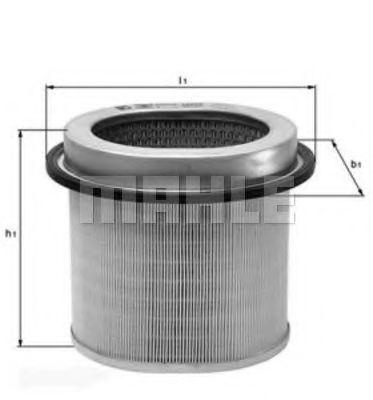 Воздушный фильтр KNECHT/MAHLE LX 670