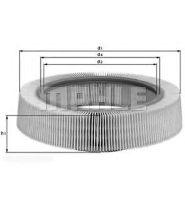 Воздушный фильтр KNECHT/MAHLE LX 65
