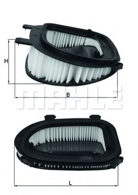 Воздушный фильтр KNECHT/MAHLE LX 3541