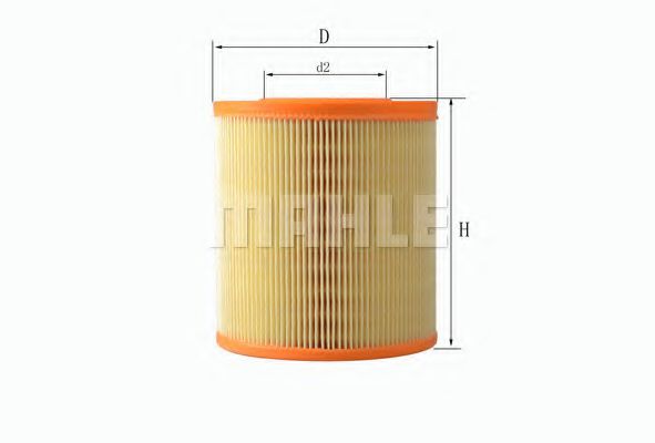 Воздушный фильтр KNECHT/MAHLE LX 1253