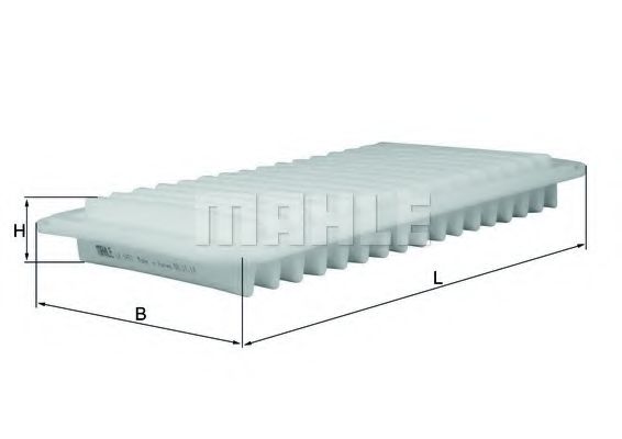 Воздушный фильтр KNECHT/MAHLE LX 3472