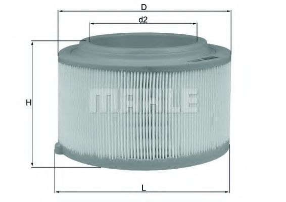 Воздушный фильтр KNECHT/MAHLE LX 3458