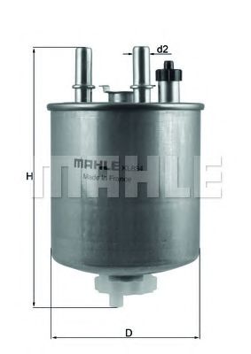 Топливный фильтр KNECHT/MAHLE KL 834