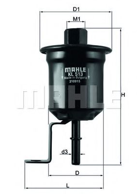 Топливный фильтр KNECHT/MAHLE KL 513
