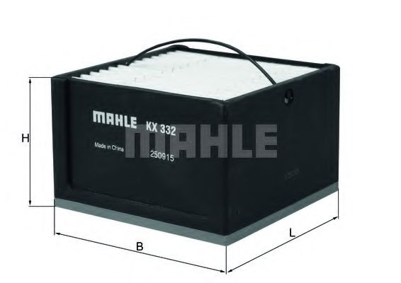 Топливный фильтр KNECHT/MAHLE KX 332