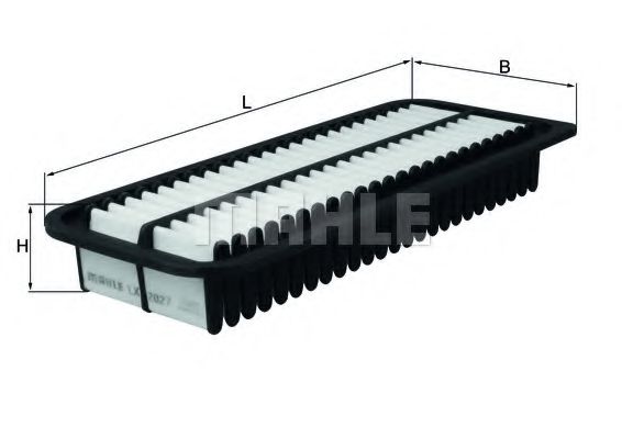 Воздушный фильтр KNECHT/MAHLE LX 2027