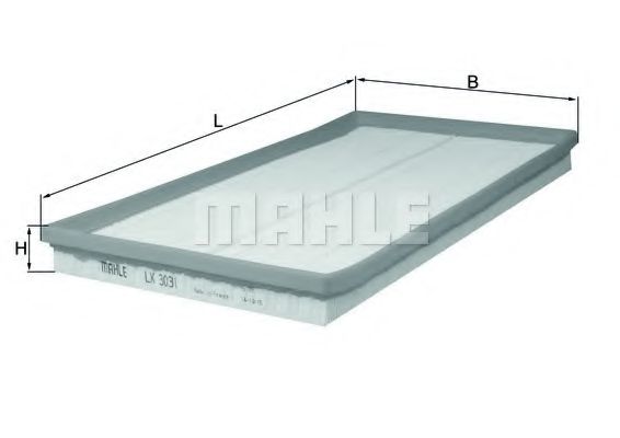 Воздушный фильтр KNECHT/MAHLE LX 3031