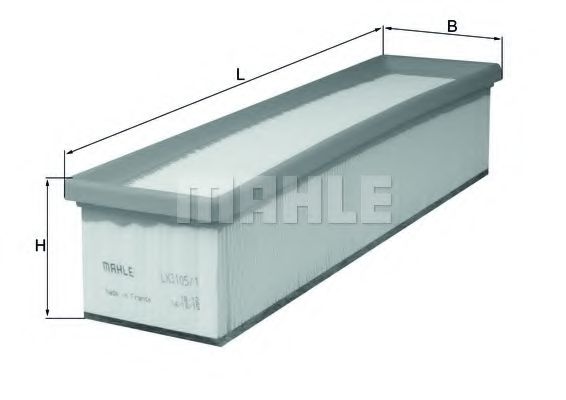 Воздушный фильтр KNECHT/MAHLE LX 3105/1